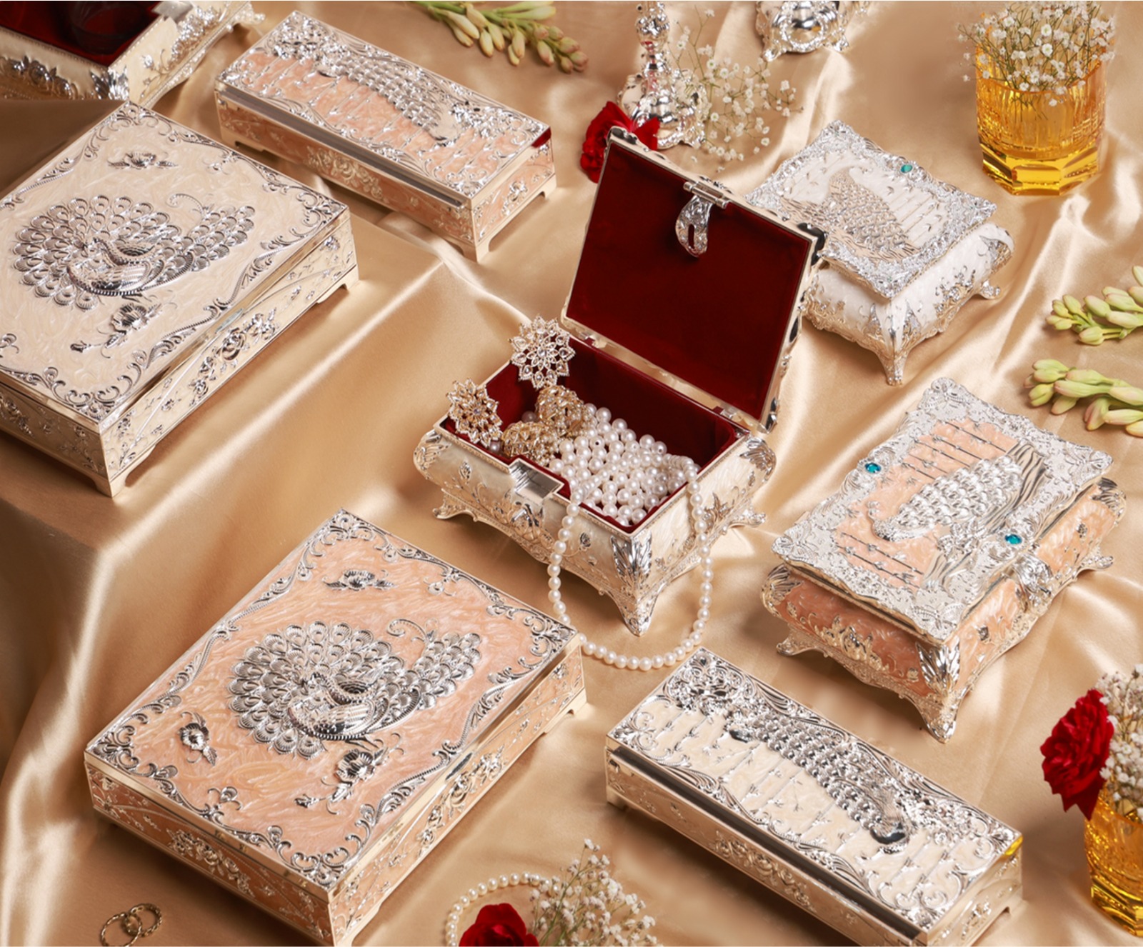 Silver Jewellery Box