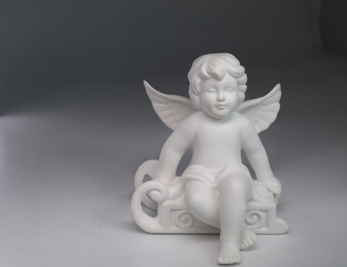 Silver Angel Decore Pice
