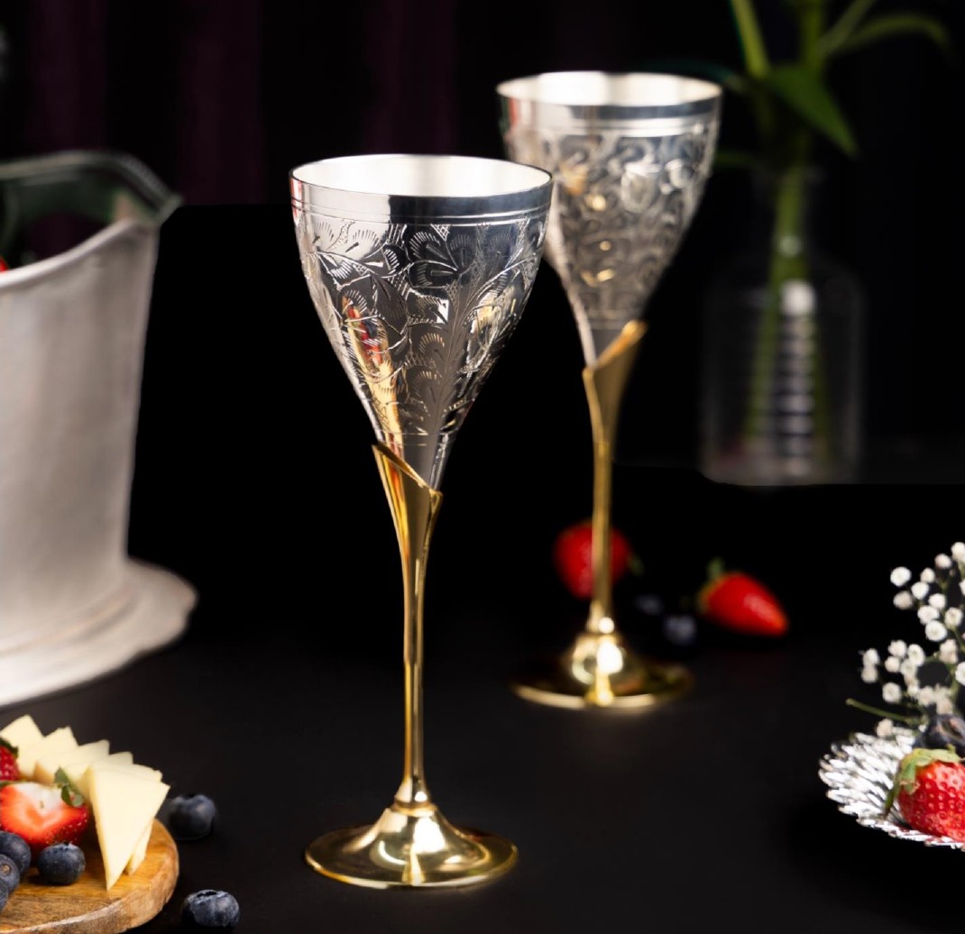 Silver Goblet(Set Of 2)