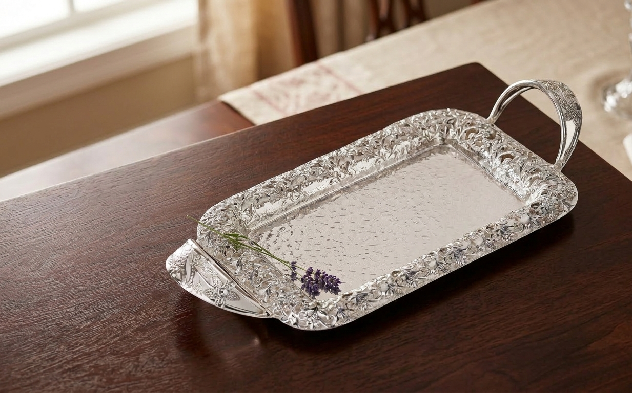 Tray With Handle