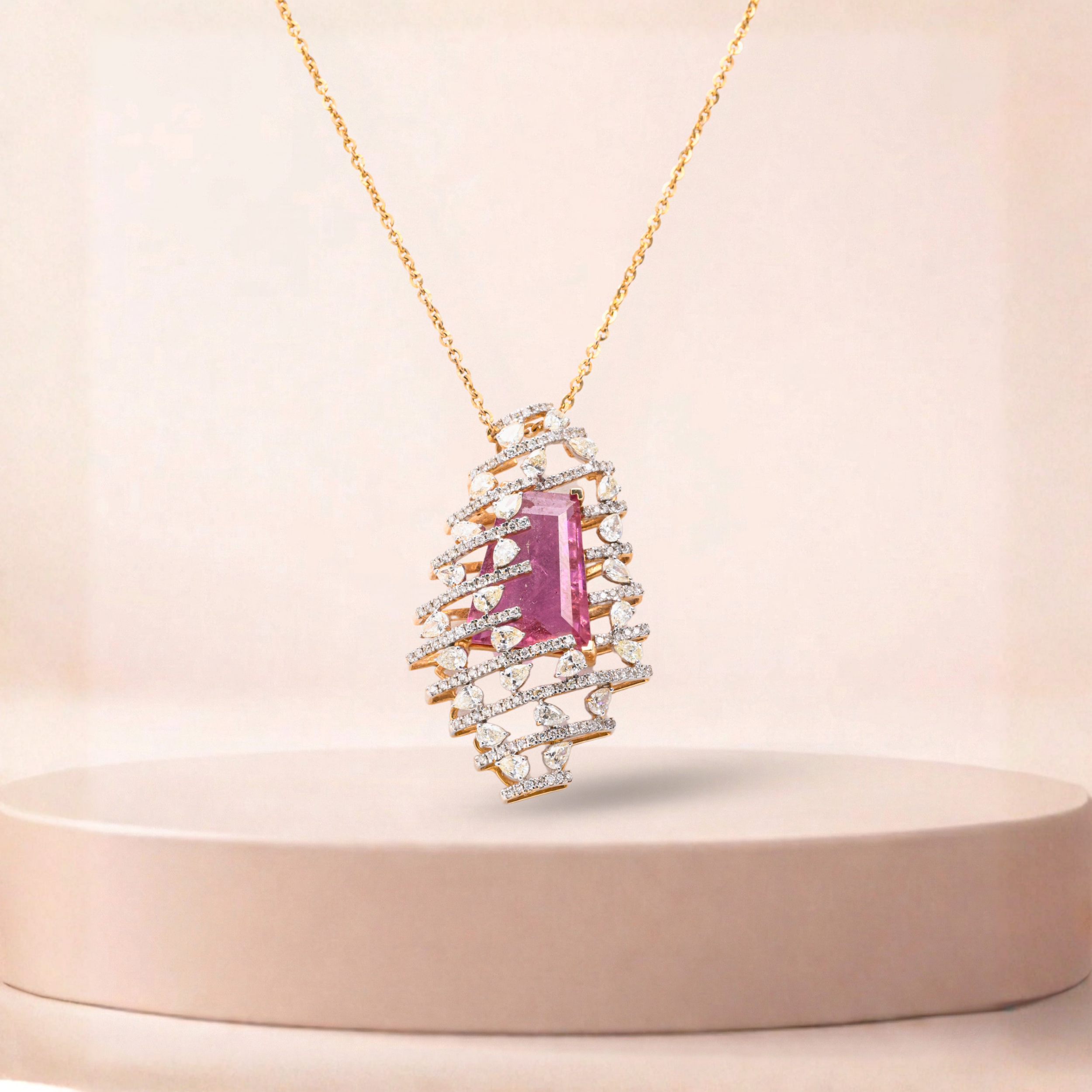 Dia Single Hook Pendant