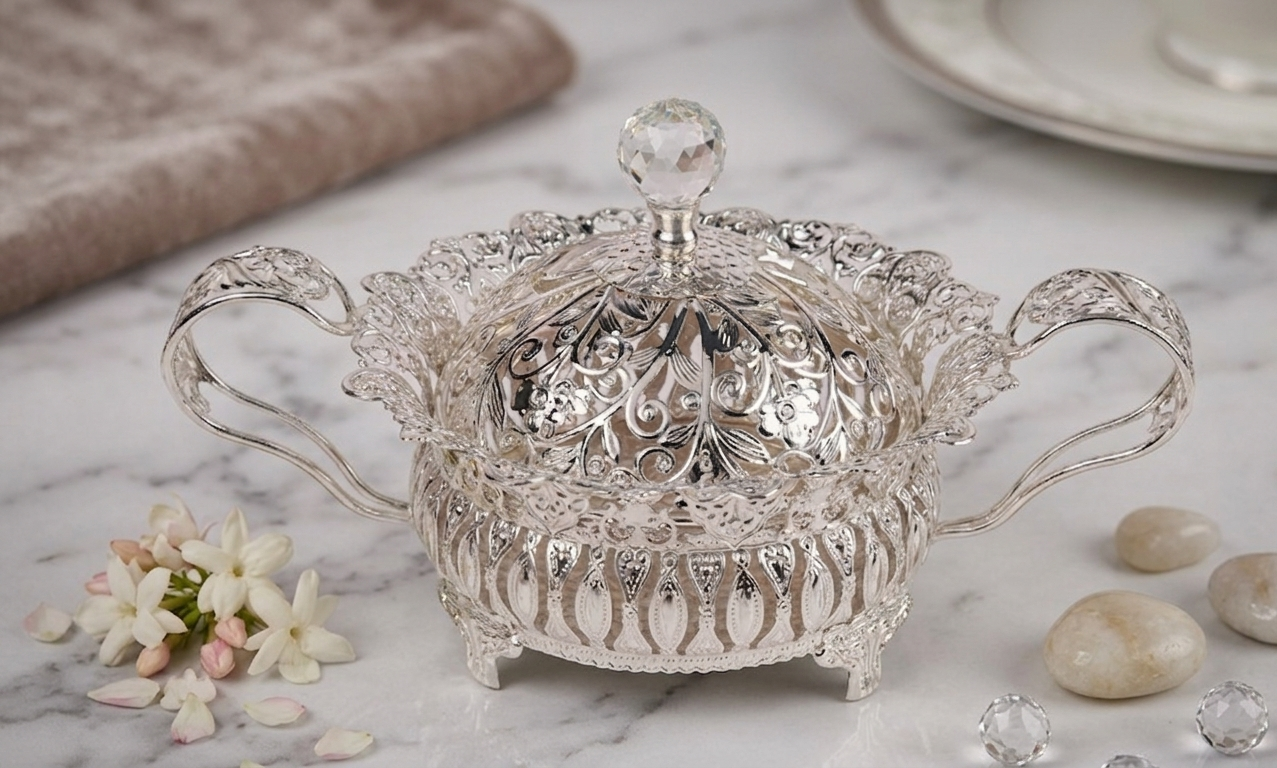 Covered Bowl with Handle