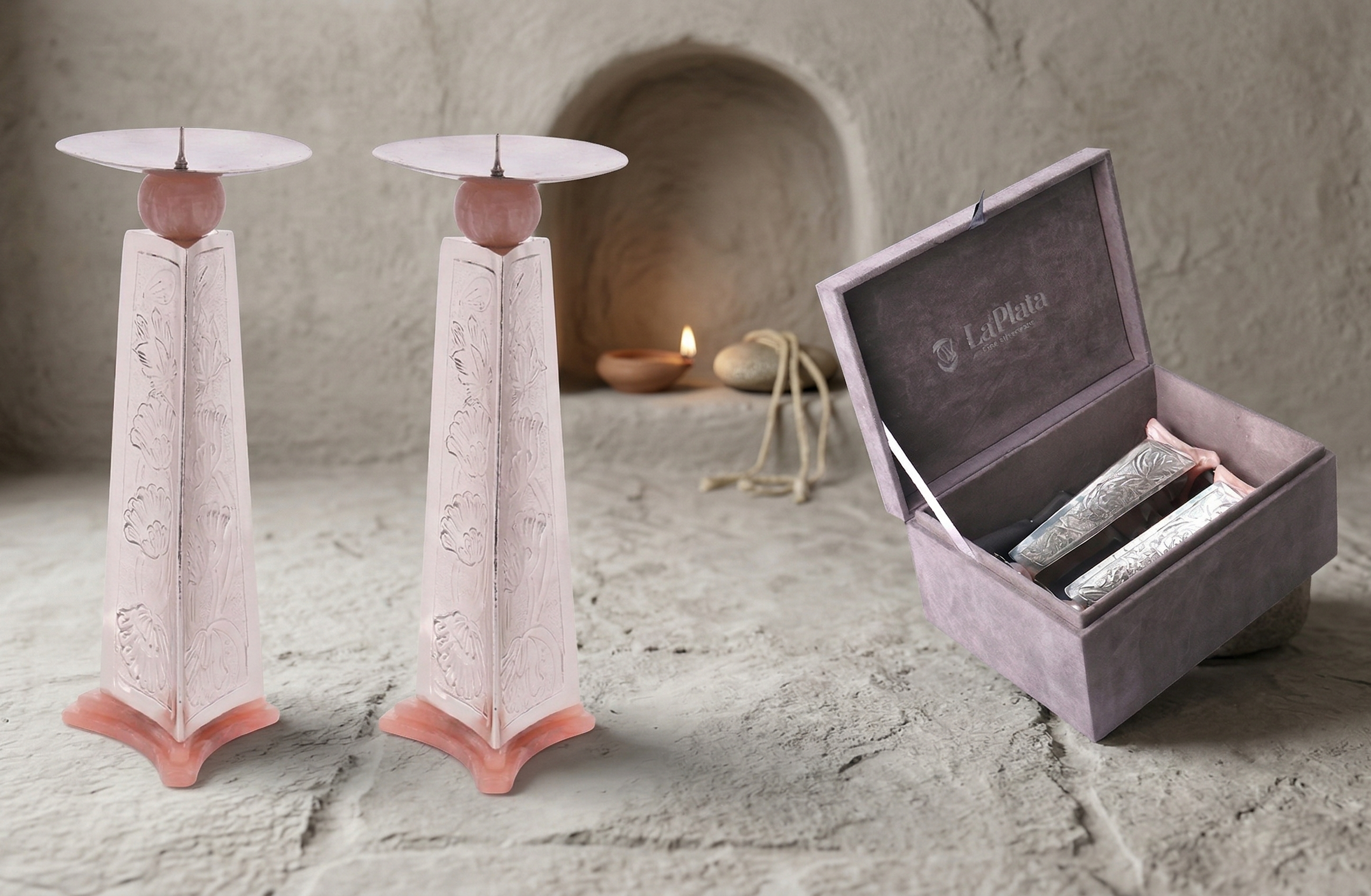 Candle Stand(Set Of 2)