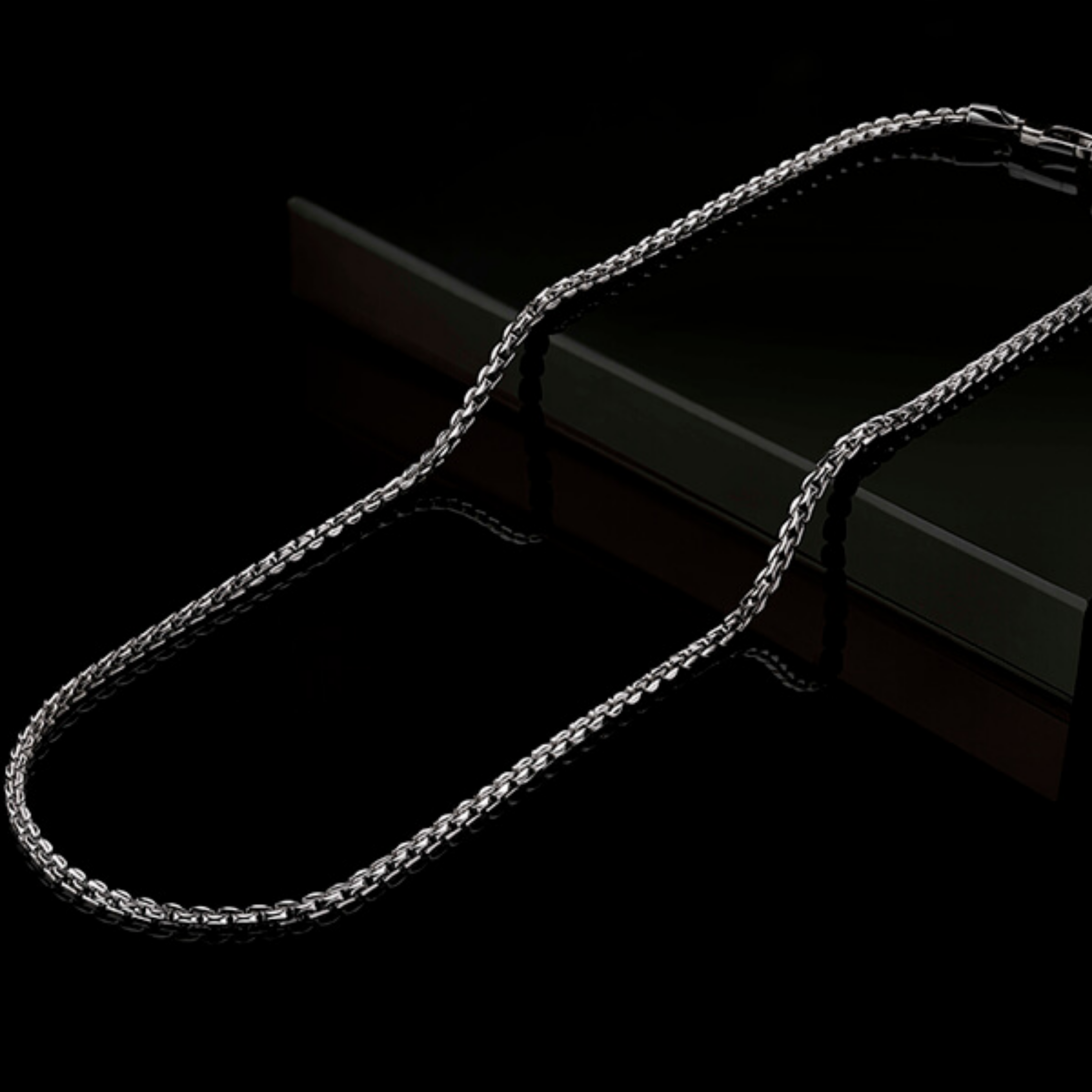 The Platinum Braided Chain