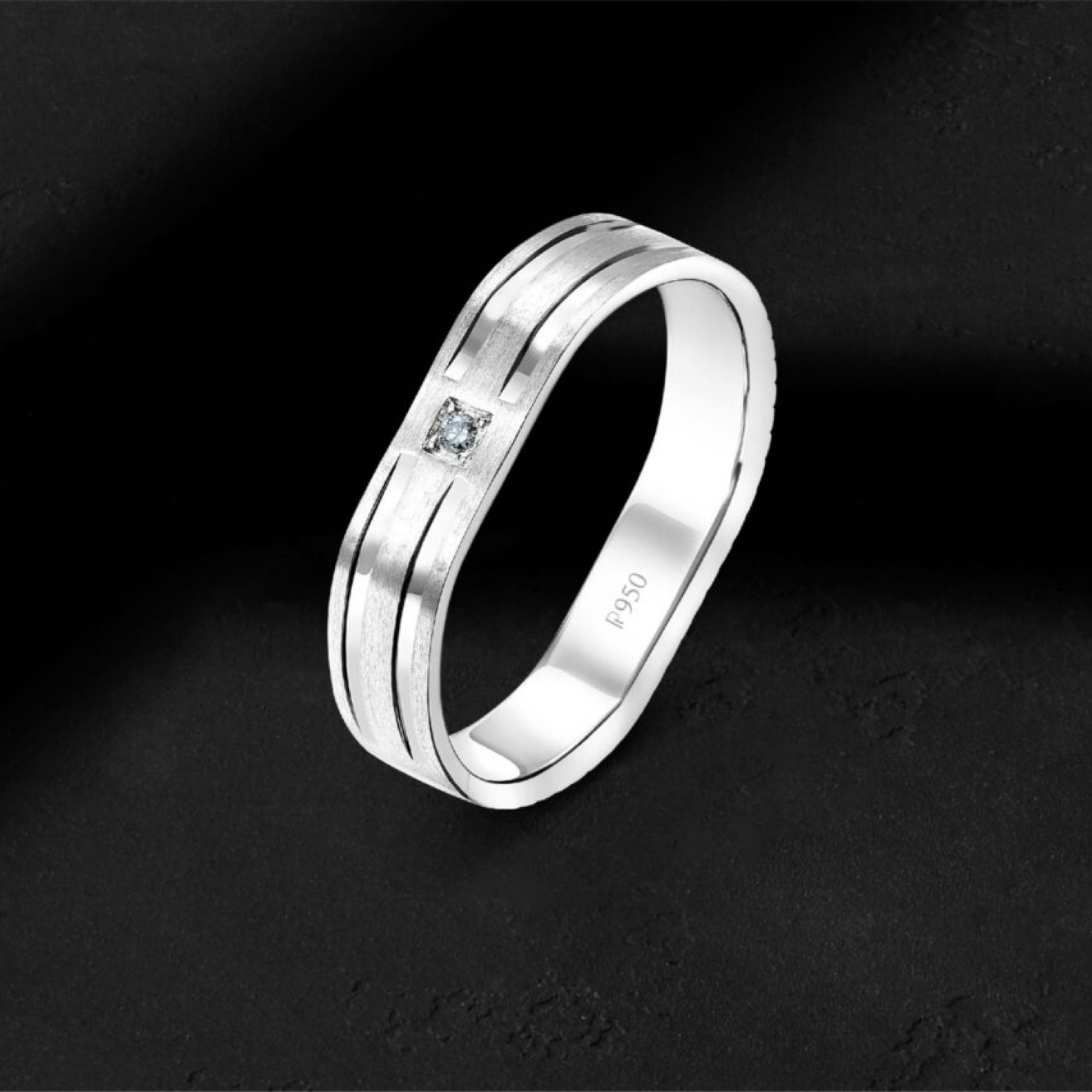 Platinum Distinctive Ring