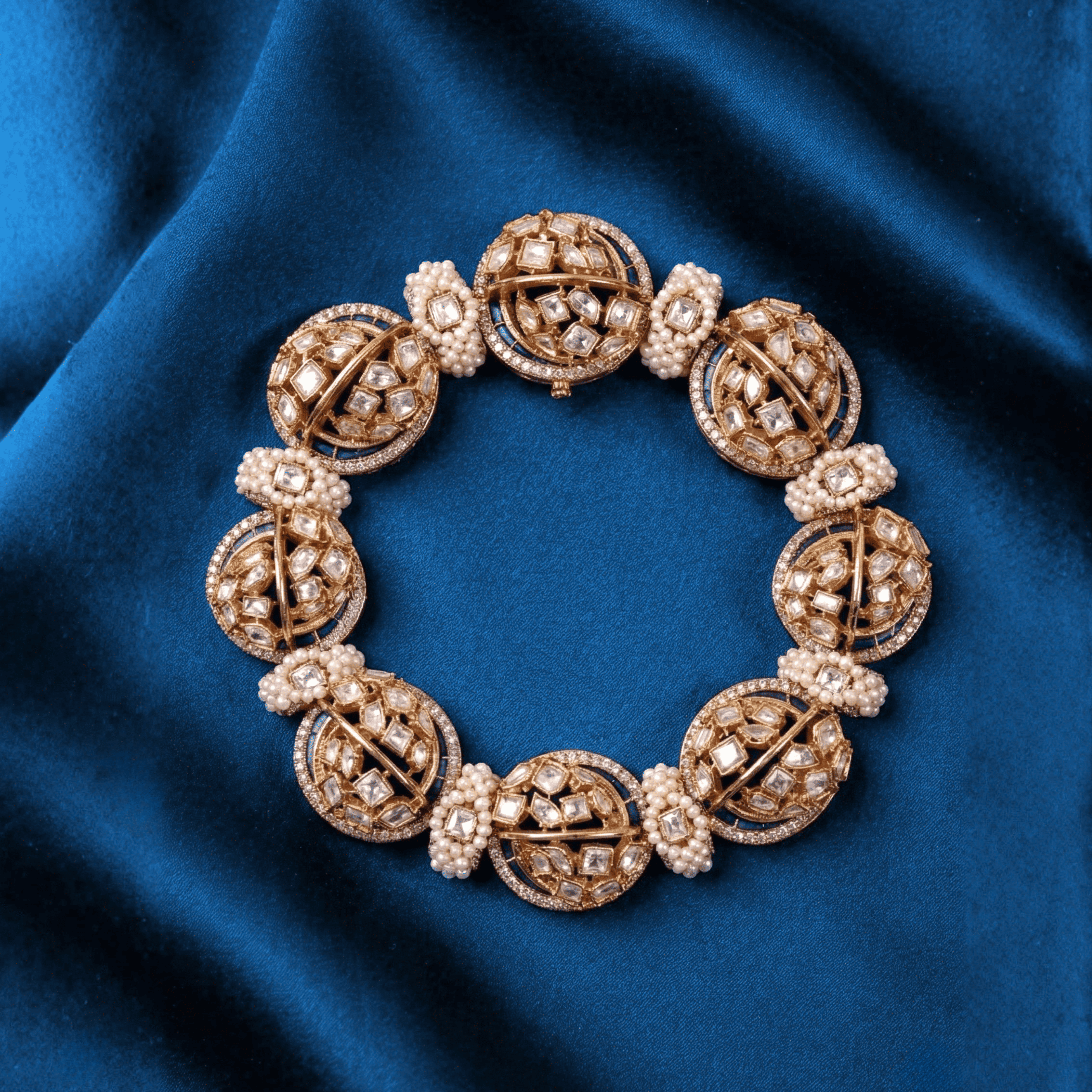 Polki Globe Bracelet