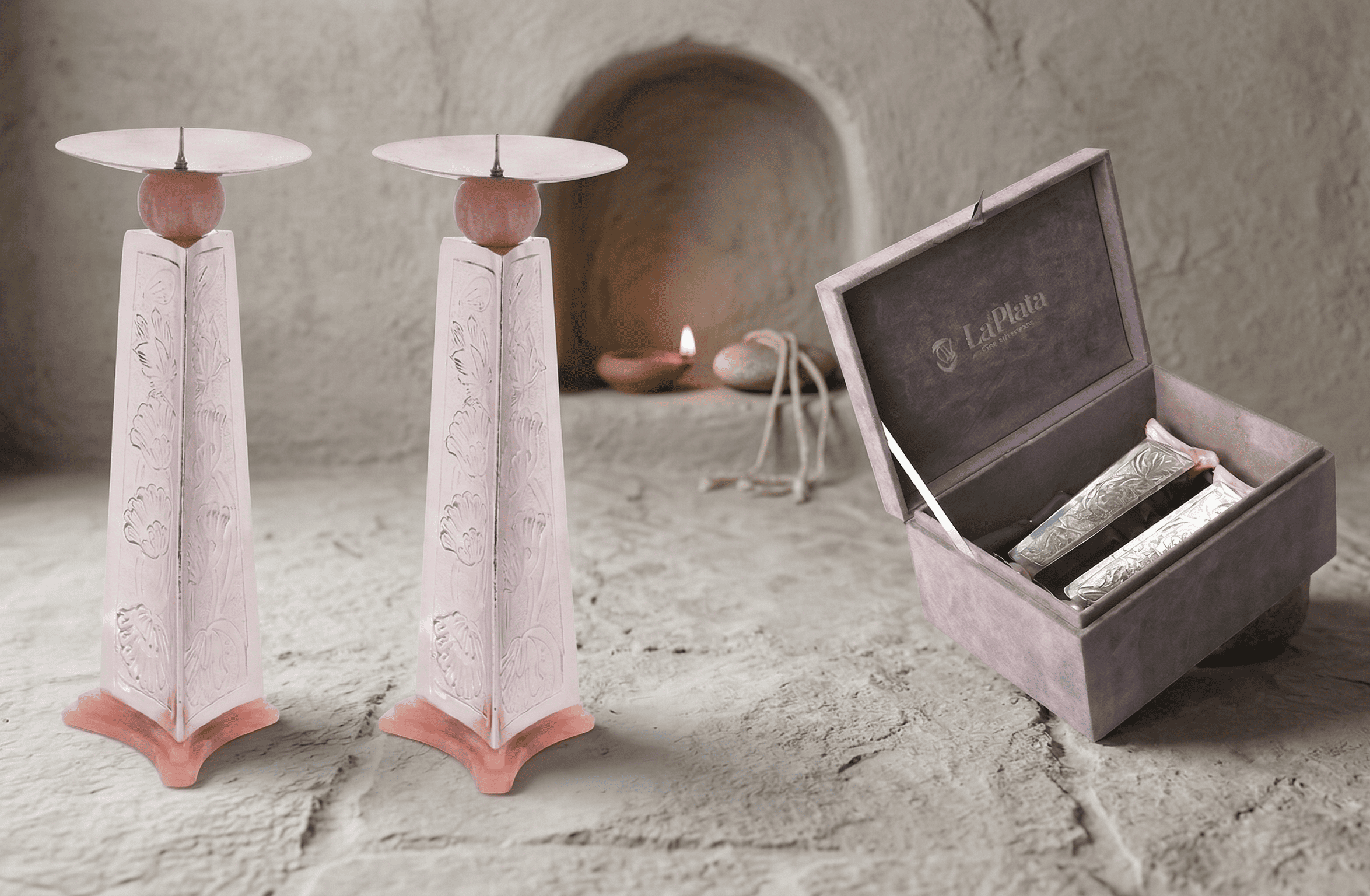 Candle Stand(Set Of 2)