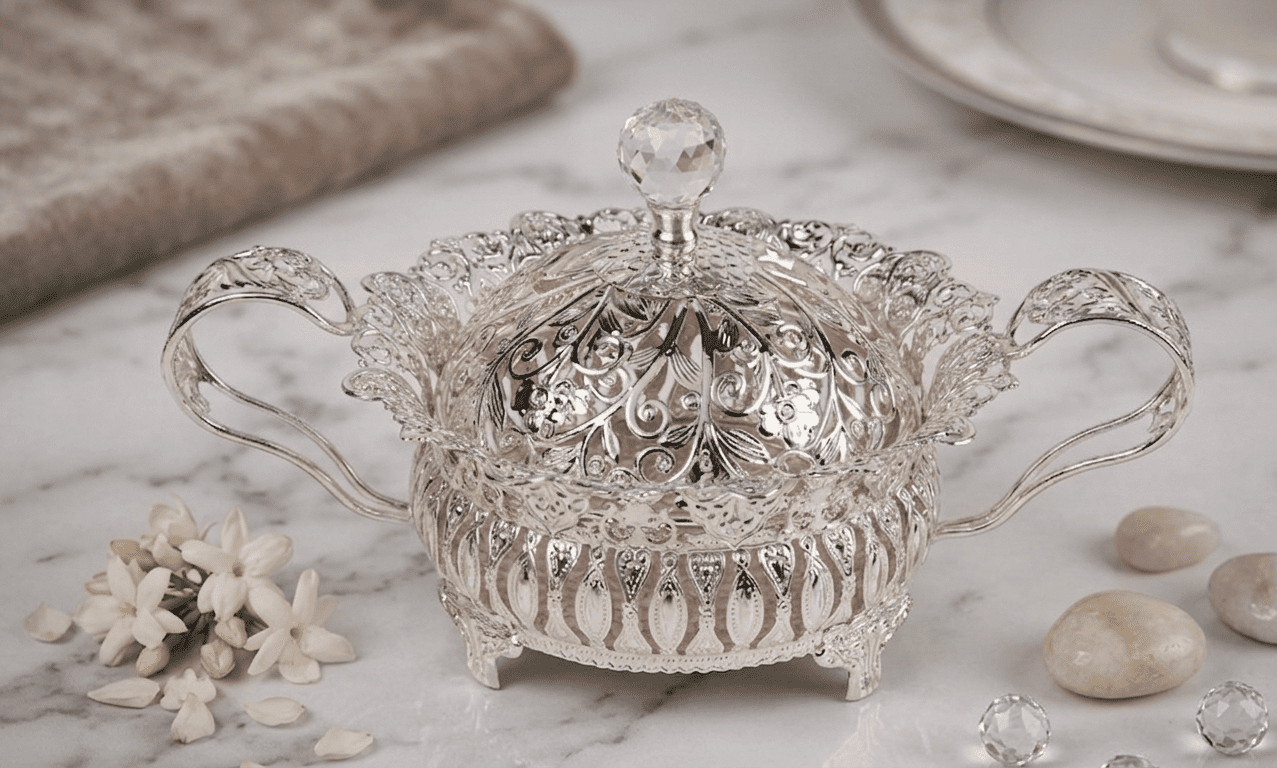 Covered Bowl with Handle